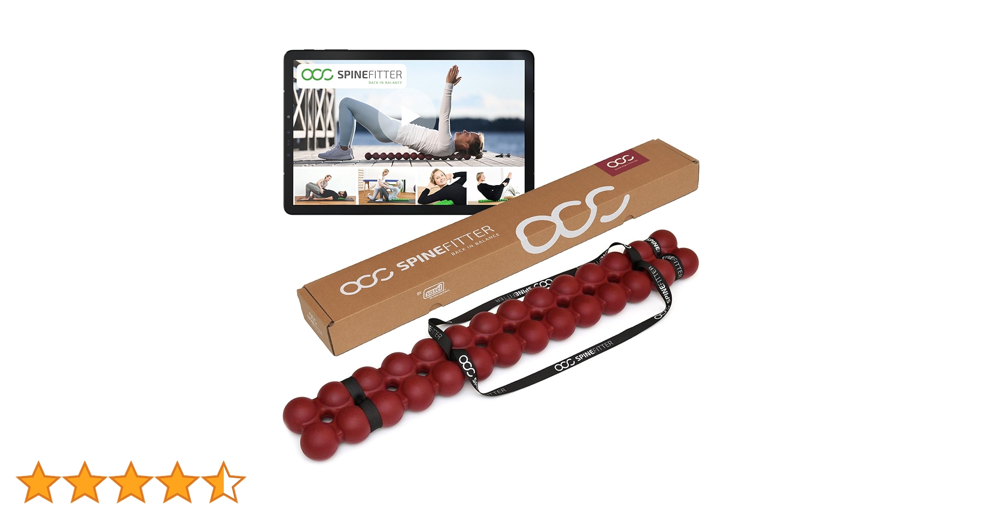 エクササイズグッズ SPINEFITTER by SISSEL Spinefitter by Sissel – Balanced Body Polska - sprzęt pilates
